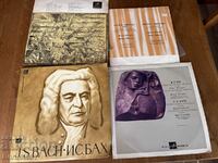 Lot of Bach gramophone records