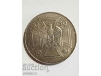 German Nazi Coin Medal Plaque - REPLICA REPRODUCTION