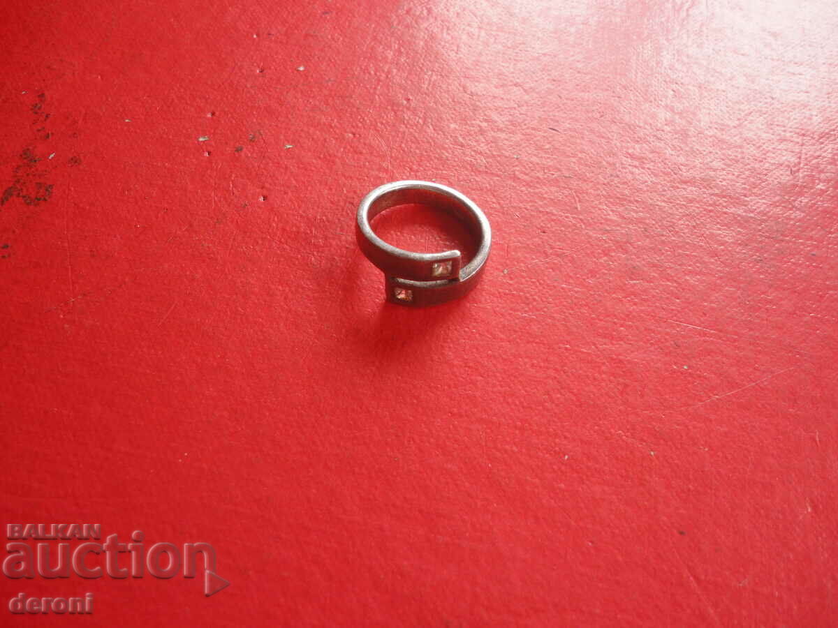 Auction Silver ring with stones 2 Auction Silver ring with stones 2