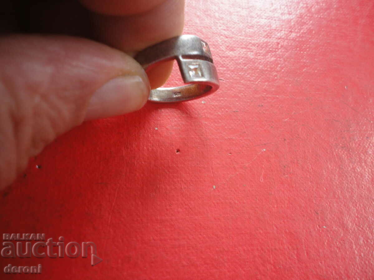 Silver ring with stones 2 - 6 Silver ring with stones 2 - 6