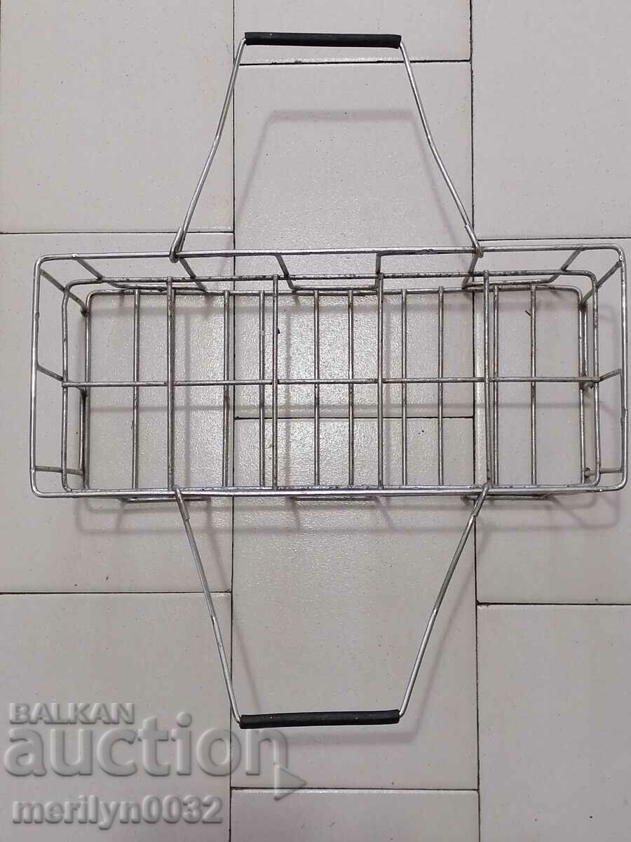 Метална кошница за бутилки лимонада кока кола НРБ чанта с цена 32.00 лв. | € 16.36 Метална кошница за бутилки лимонада кока кола НРБ чанта с цена 32.00 лв. | € 16.36