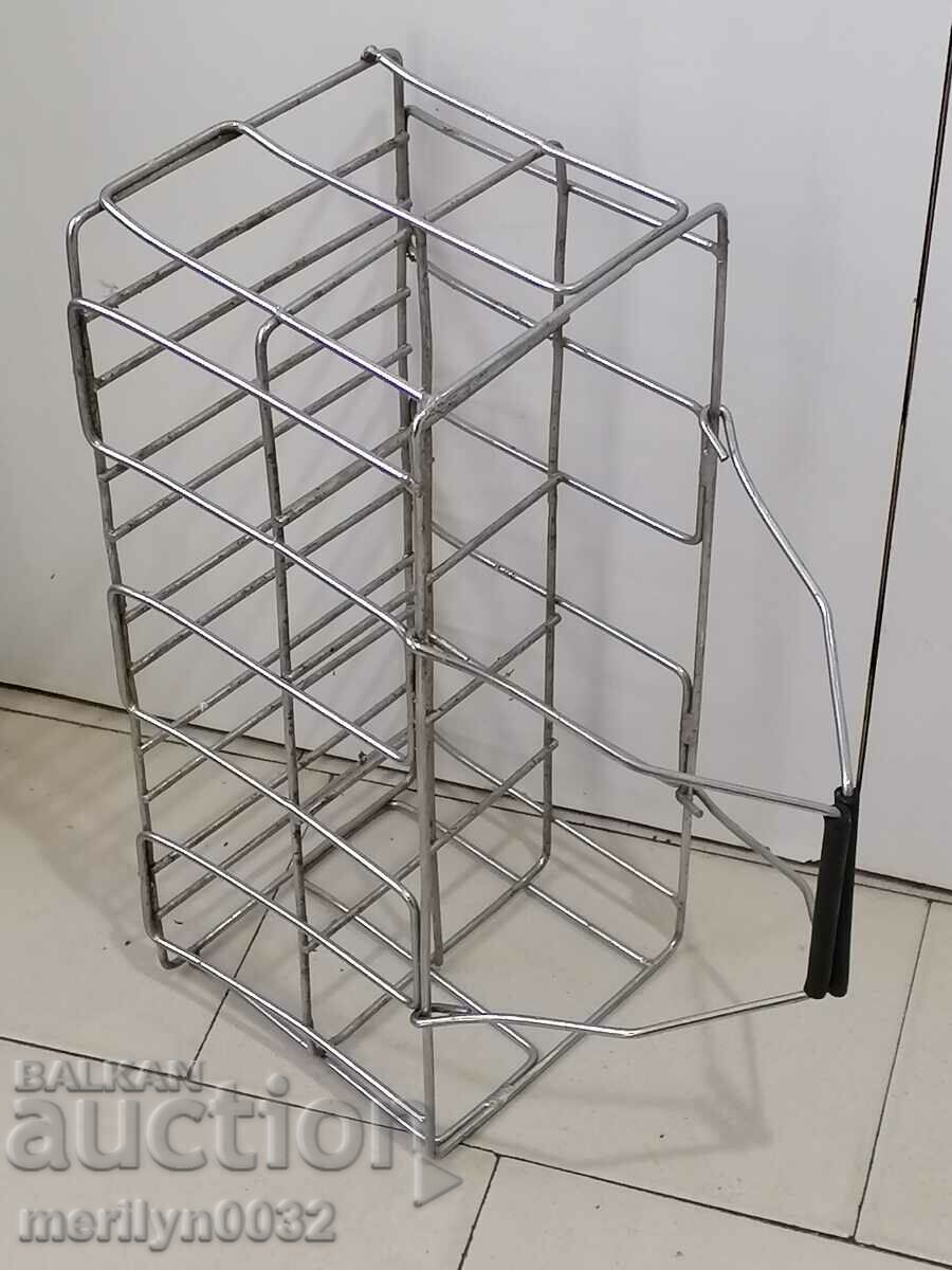 Доставка на Метална кошница за бутилки лимонада кока кола НРБ чанта Доставка на Метална кошница за бутилки лимонада кока кола НРБ чанта