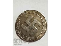 German Nazi Coin Medal Plaque - REPLICA REPRODUCTION