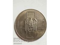 German Nazi Coin Medal Plaque - REPLICA REPRODUCTION