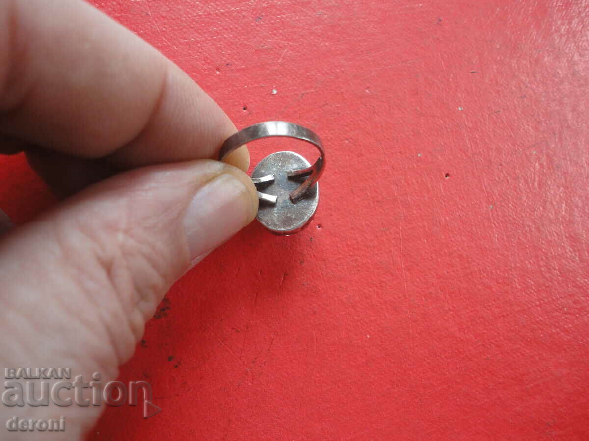 Auction Amazing 4 stone silver ring Auction Amazing 4 stone silver ring