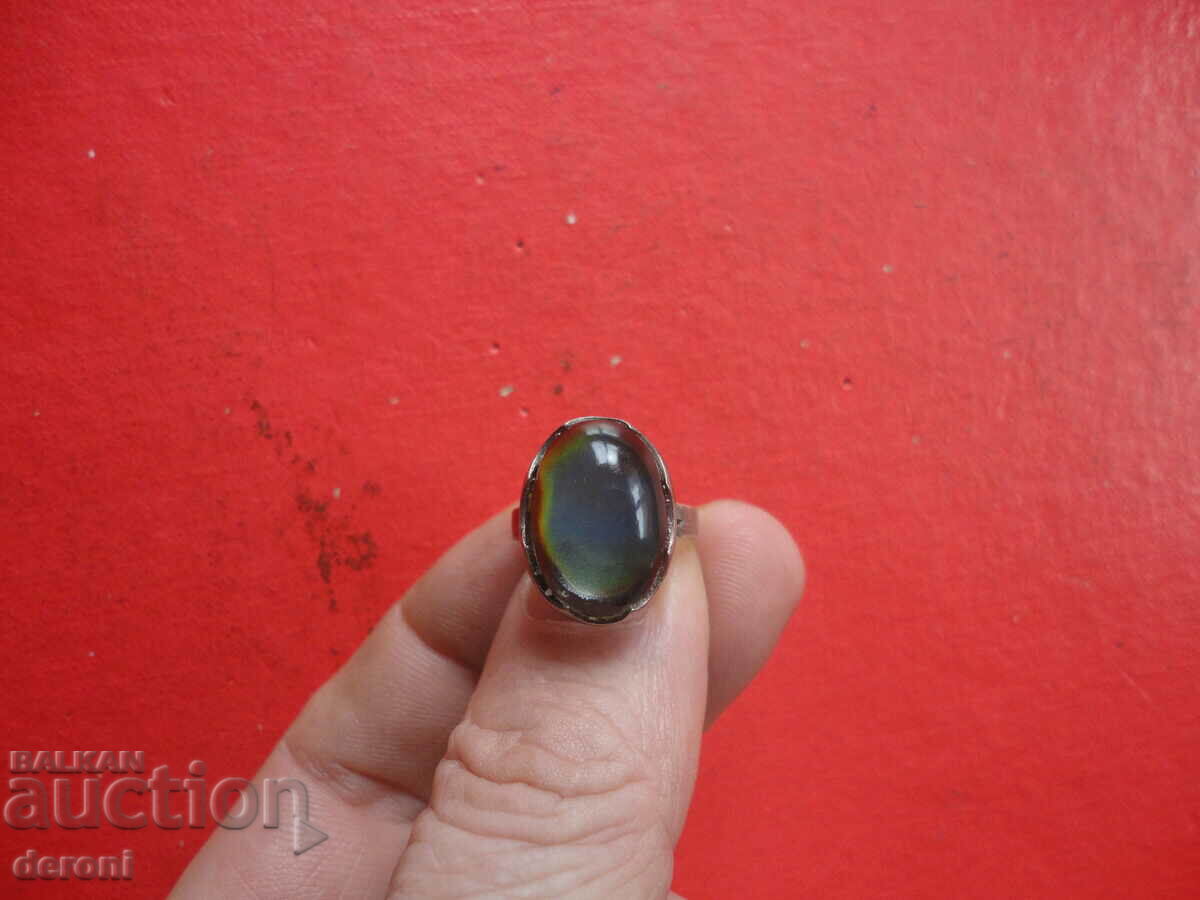 Amazing 4 stone silver ring - 7 Amazing 4 stone silver ring - 7