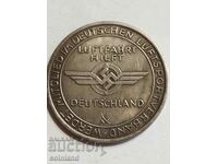 German Nazi Coin Medal Plaque - REPLICA REPRODUCTION