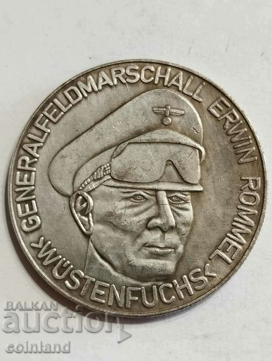 Placa cu medalie a monedei naziste germane - REPRODUCERE REPLICA