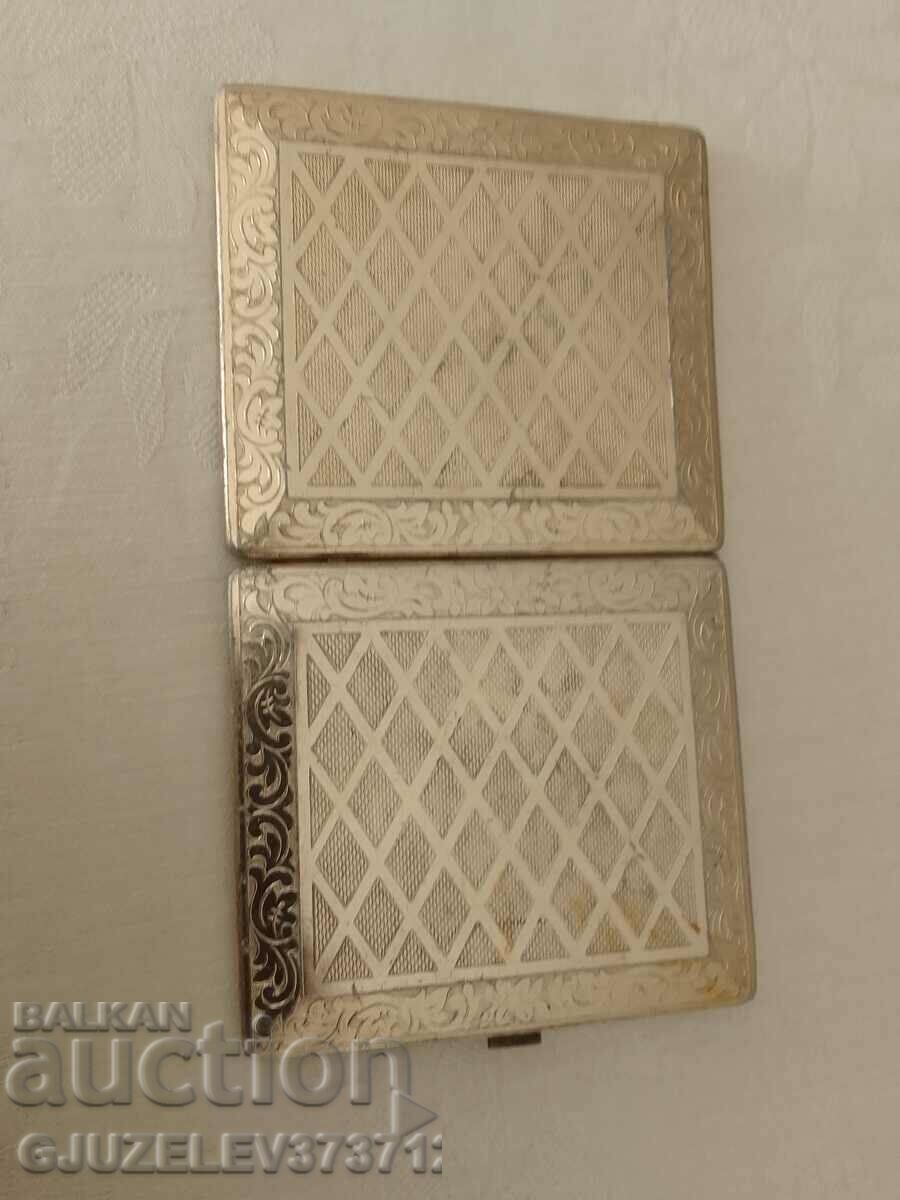 Old aluminum snuff box with price 12.00 BGN | € 6.14