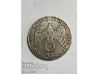 German Nazi Coin Medal Plaque - REPLICA REPRODUCTION