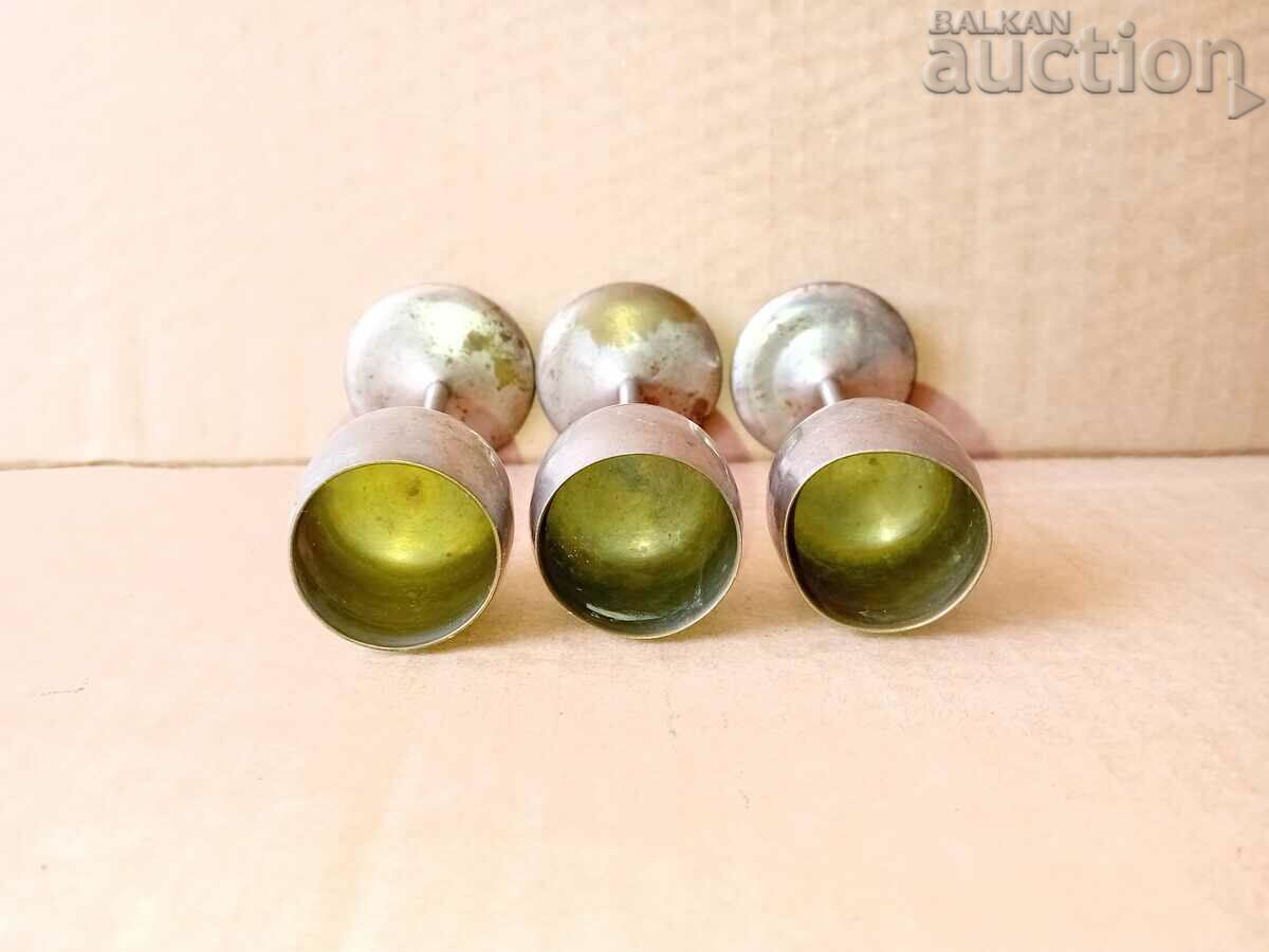 liquor glasses 20s 30s retro vintage - 6 liquor glasses 20s 30s retro vintage - 6