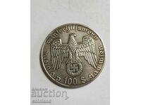 German Nazi Coin Medal Plaque - REPLICA REPRODUCTION