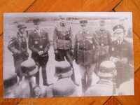 снимка - Химлер пред подразделение от СС - ВСВ (репродукция)