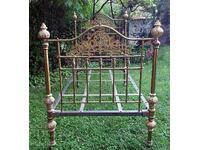 Brass bed