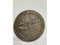 German Nazi Coin Medal Plaque - REPLICA REPRODUCTION