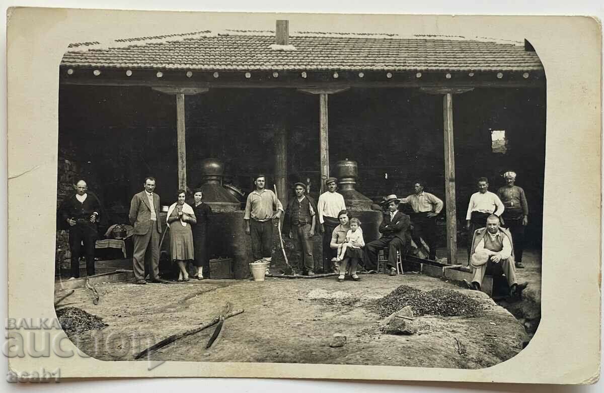 Rose factory in the village of Golyam Dol 1934