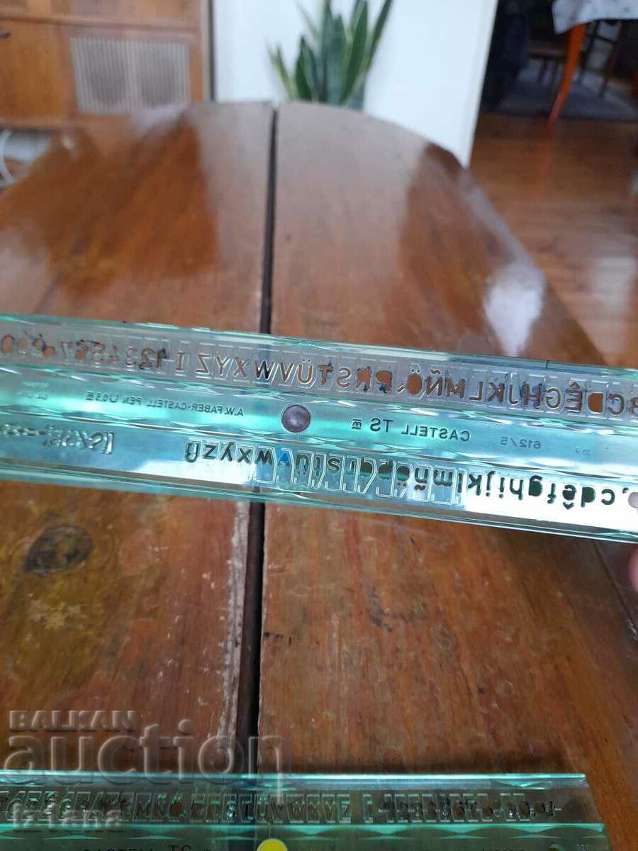 Old Faber Castel stencil line - 5 Old Faber Castel stencil line - 5