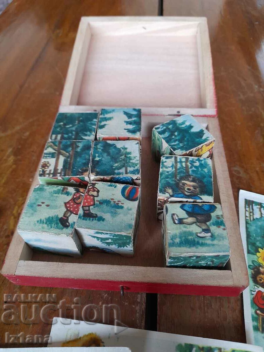 Ένα παλιό παιδικό παιχνίδι με κύβους - 5 Ένα παλιό παιδικό παιχνίδι με κύβους - 5