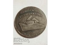 German Nazi Coin Medal Plaque - REPLICA REPRODUCTION