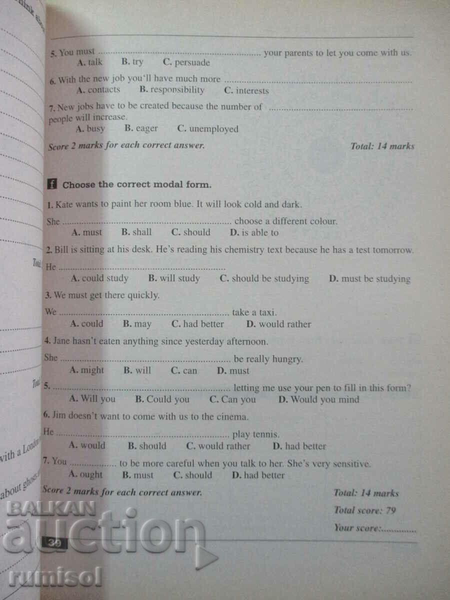 Delivery of Prospects - An English Workbook for the 8th class Delivery of Prospects - An English Workbook for the 8th class