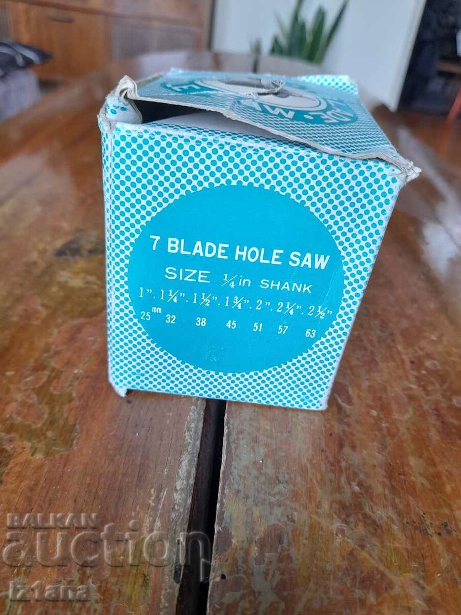 Old drill bits, drill bits, wood cutters with price 32.00 BGN | € 16.36