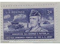 1953. САЩ. Почитане на генерал Джордж С. Патън младши.