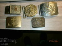 Lot of belt buckles