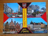 καρτ ποστάλ - Γερμανία (Φρανκφούρτη επί του Μάιν) 1987