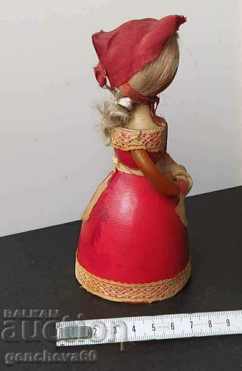 Old USSR souvenir wooden doll - 5 Old USSR souvenir wooden doll - 5