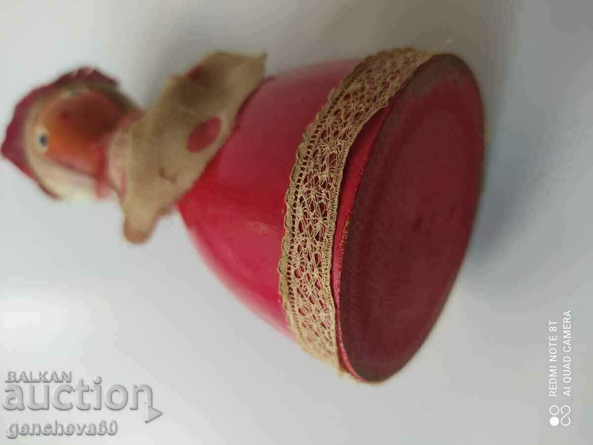 Стара сувенирна дървена кукла СССР - 7 Стара сувенирна дървена кукла СССР - 7