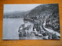old postcard - Switzerland (Chateau de Chiyon) 1964