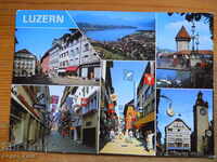 картичка - Швейцария ( Люцерн ) 1986 г