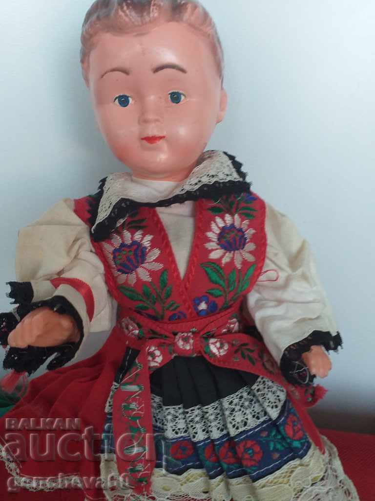 Παλιά κούκλα με παραδοσιακή φορεσιά / Τσεχοσλοβακία - 5 Παλιά κούκλα με παραδοσιακή φορεσιά / Τσεχοσλοβακία - 5