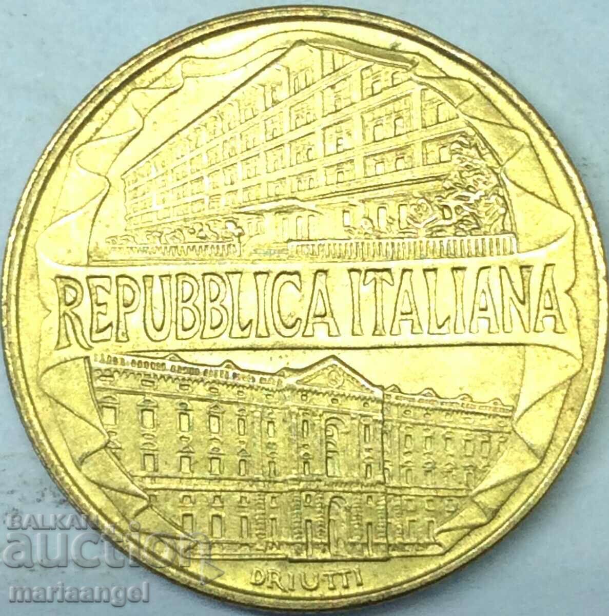 200 de lire 1996 Italia 100 de ani - jubileu