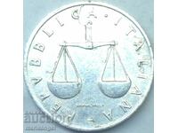 1 lira 1955 Italy aluminum