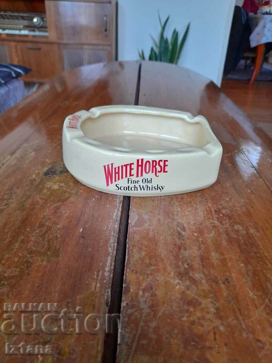 Old White Horse ashtray with price 32.00 BGN | € 16.36 Old White Horse ashtray with price 32.00 BGN | € 16.36
