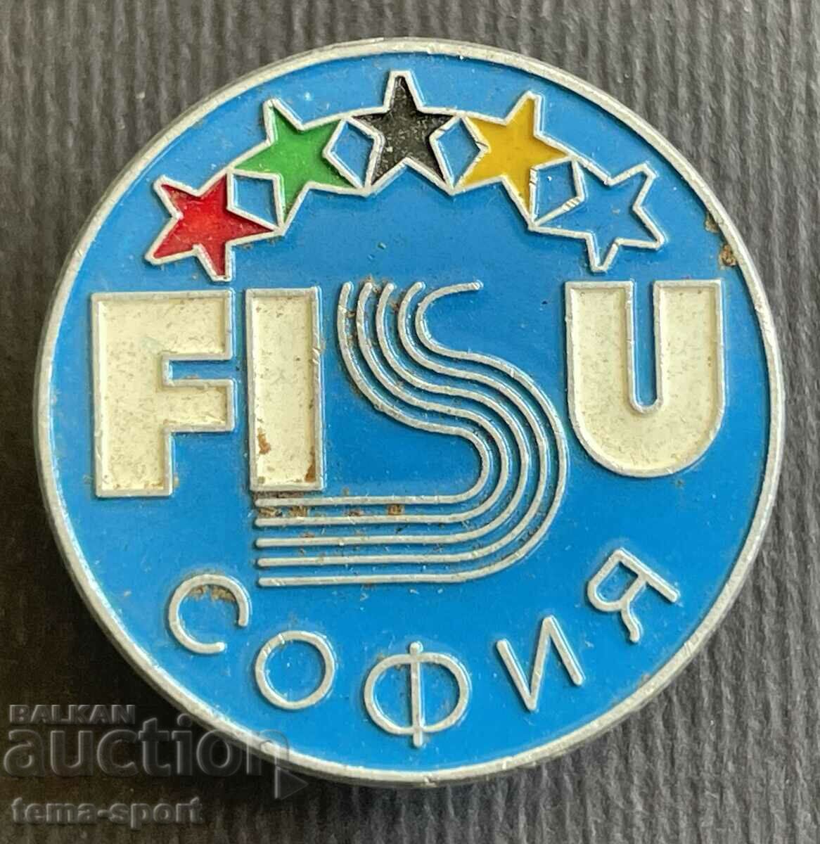 290 България знак FISU Международна универститетска спортна