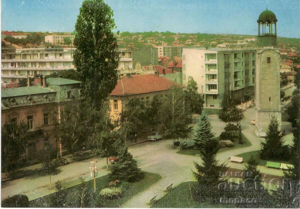 Carte poștală veche - Razgrad, View