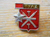 badge "Tula" Russia