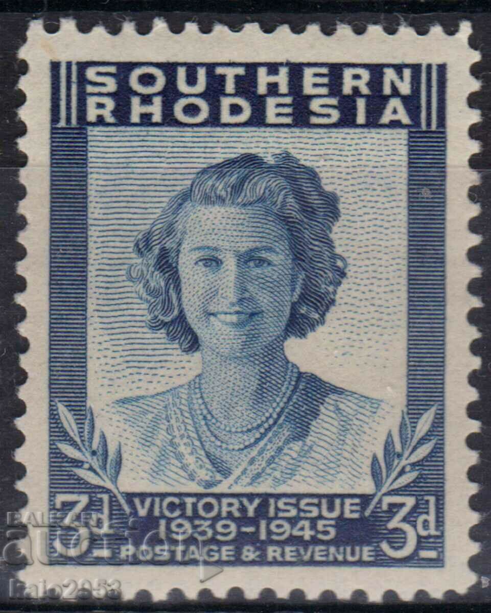 GB/S.Rhodesia-1945-от серията на победата,MLH
