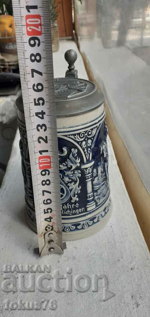 Collectible German beer mug with lid marking - 7 Collectible German beer mug with lid marking - 7