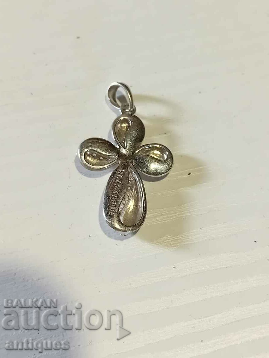 Silver cross with price 9.99 BGN | € 5.11 Silver cross with price 9.99 BGN | € 5.11