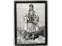 High quality portrait of Ilio Voivoda in Haydutin frame