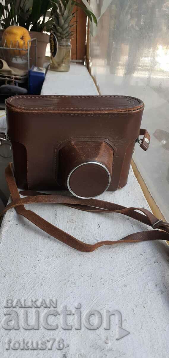 Παλιά μηχανική σοβιετική κάμερα Fed 4 με δερμάτινη θήκη - 6 Παλιά μηχανική σοβιετική κάμερα Fed 4 με δερμάτινη θήκη - 6