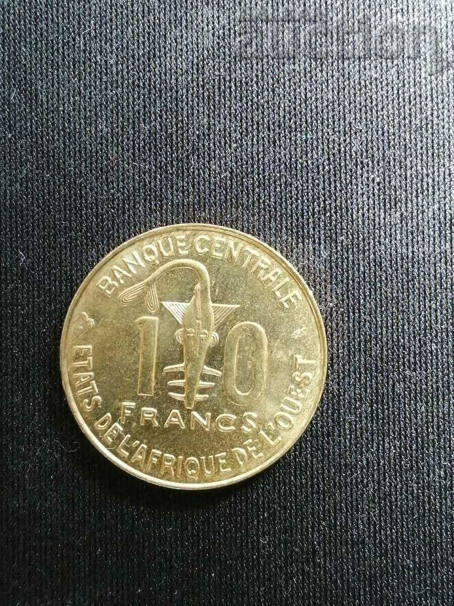 Западна Африка - 10 CFA франка 1979 г.