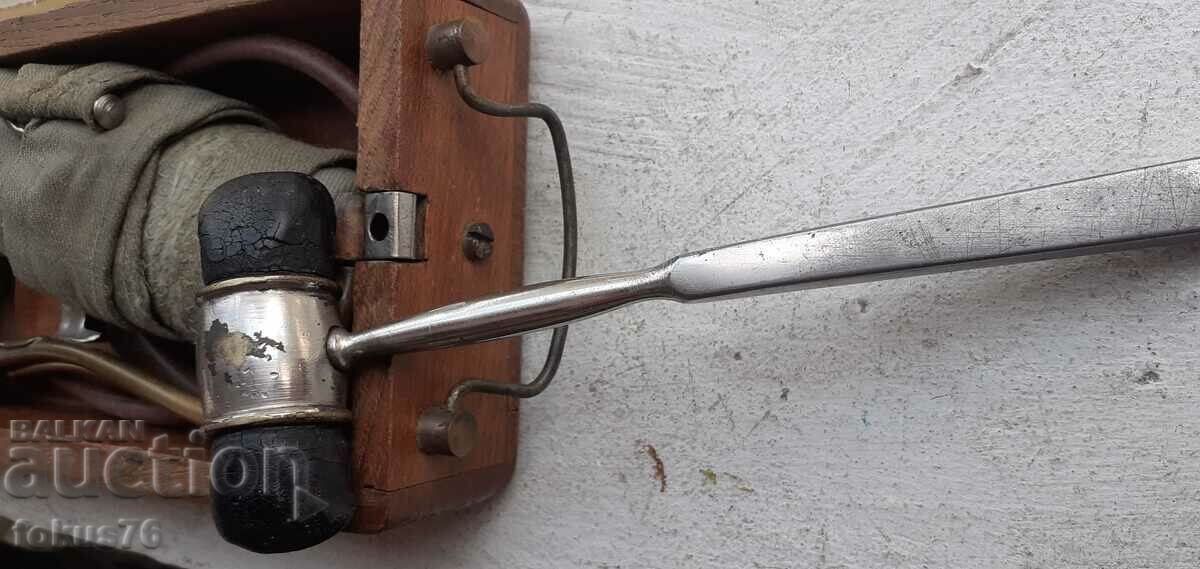 Δημοπρασία Μοναδικό παλιό σετ γιατρού συσκευή υδραργύρου για αίμα ΕΣΣΔ