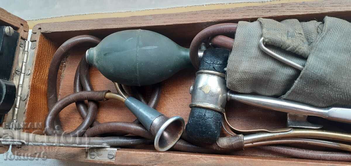 Μοναδικό παλιό σετ γιατρού συσκευή υδραργύρου για αίμα ΕΣΣΔ - 6