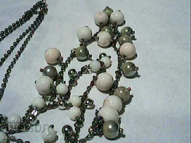 beautiful necklace made of natural stones with price 10.00 BGN | € 5.11