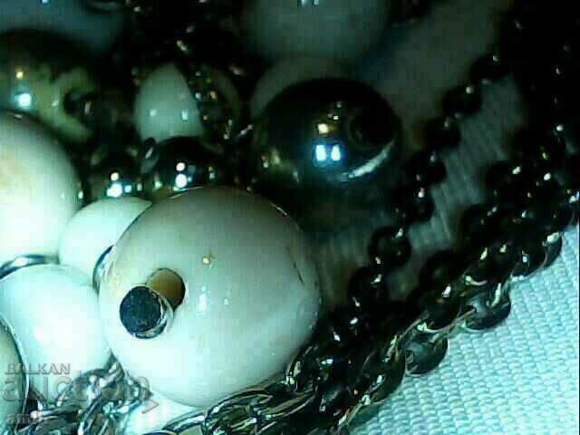 beautiful necklace made of natural stones - 5