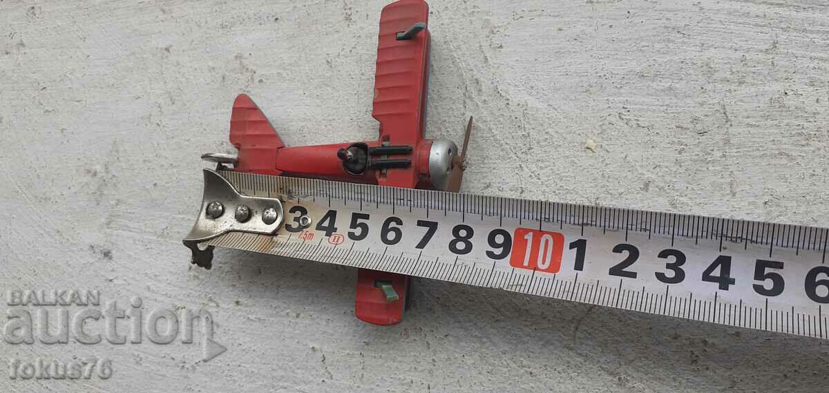 Small collectible metal toy airplane - 6